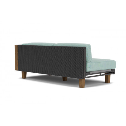Lloyd Flanders™ Catalina Left Arm Loveseat - Charcoal