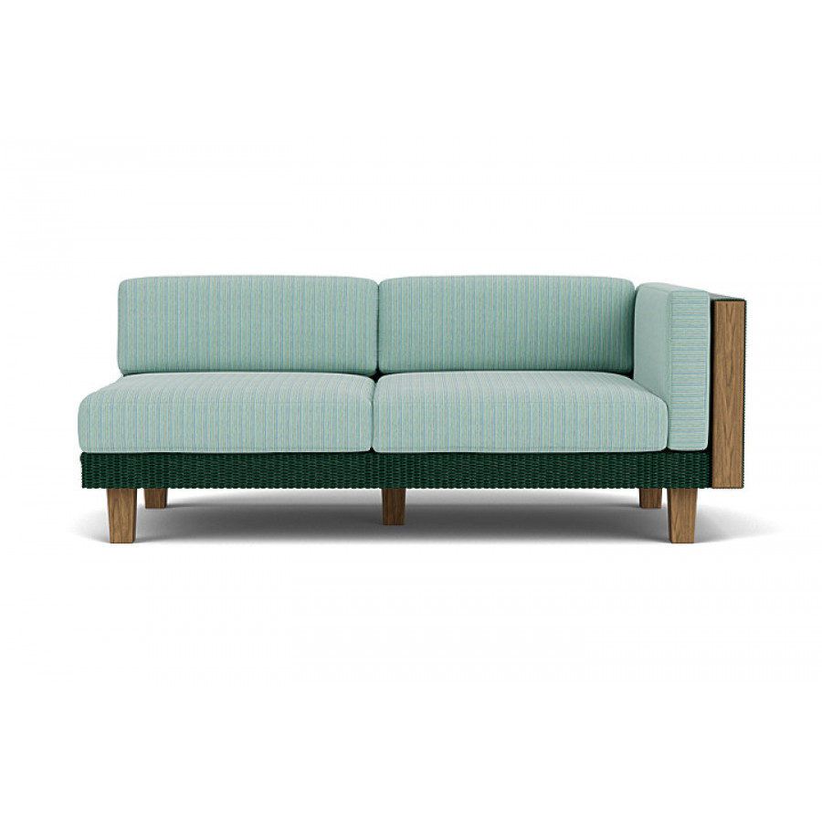 Lloyd Flanders™ Catalina Left Arm Loveseat - Woodland