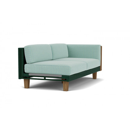 Lloyd Flanders™ Catalina Left Arm Loveseat - Woodland