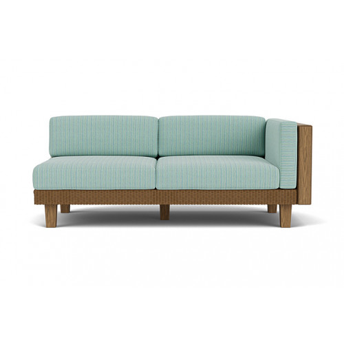 Lloyd Flanders™ Catalina Left Arm Loveseat - Hickory