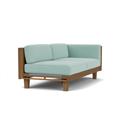 Lloyd Flanders™ Catalina Left Arm Loveseat - Hickory