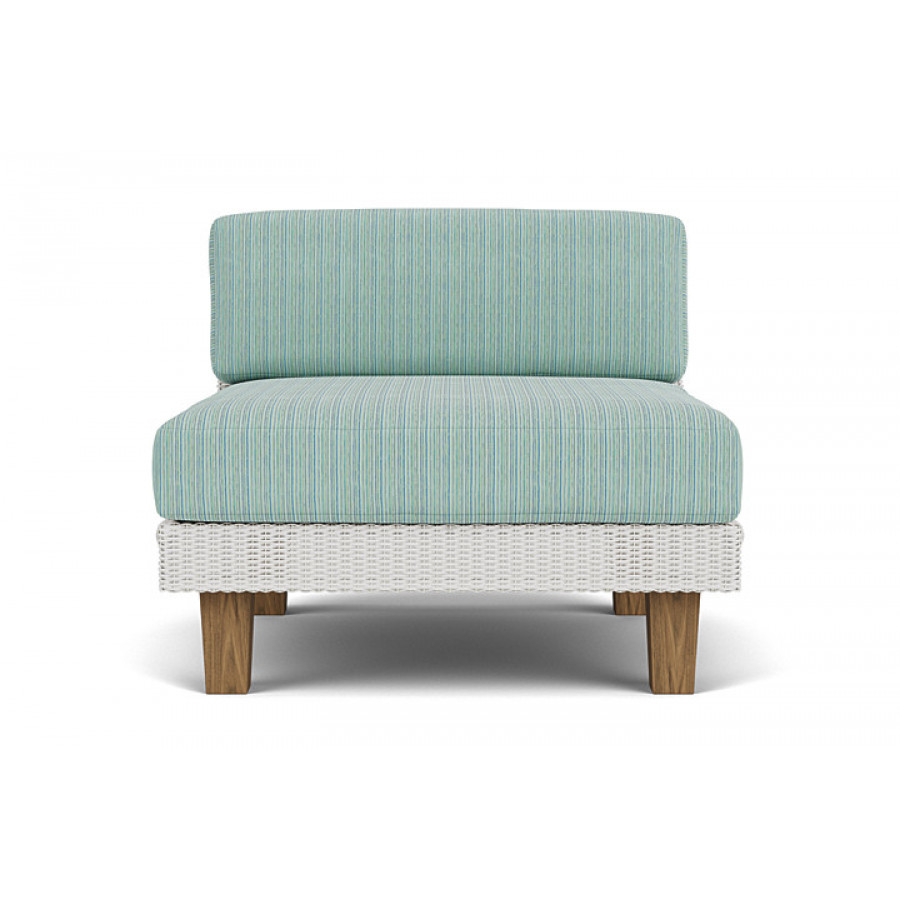 Lloyd Flanders™ Catalina Armless Sectional - Matte White
