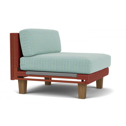 Lloyd Flanders™ Catalina Armless Sectional - Terracotta