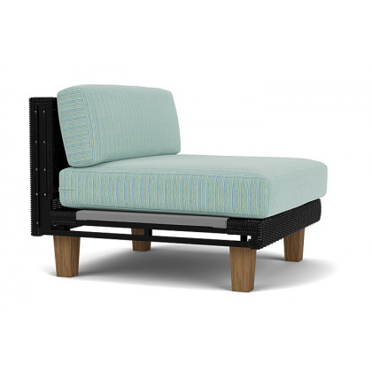 Lloyd Flanders™ Catalina Armless Sectional - Ebony
