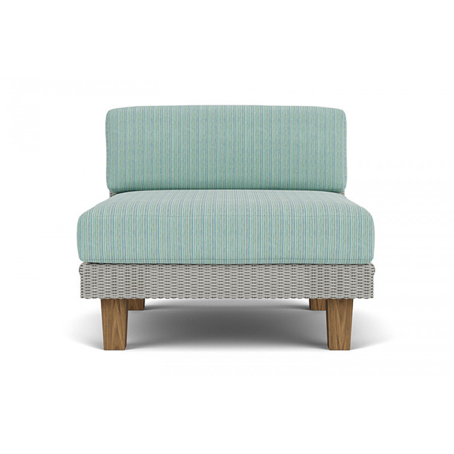 Lloyd Flanders™ Catalina Armless Sectional - Platinum