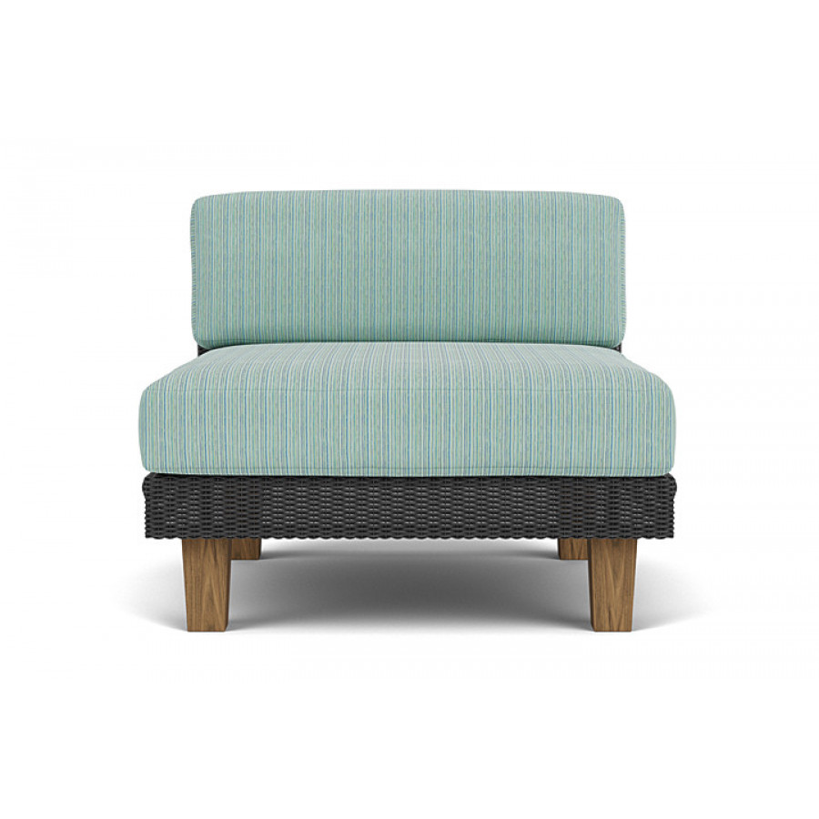Lloyd Flanders™ Catalina Armless Sectional - Charcoal