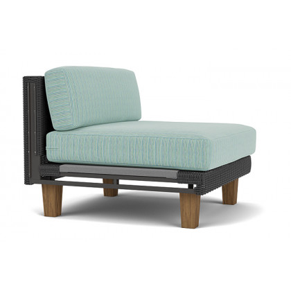 Lloyd Flanders™ Catalina Armless Sectional - Charcoal
