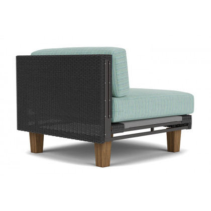 Lloyd Flanders™ Catalina Armless Sectional - Charcoal