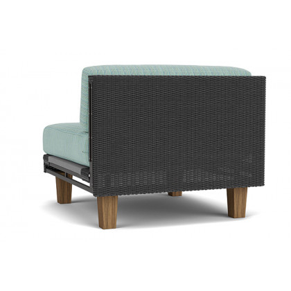 Lloyd Flanders™ Catalina Armless Sectional - Charcoal