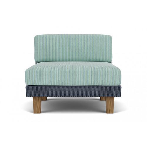Lloyd Flanders™ Catalina Armless Sectional - Denim Blue