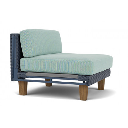 Lloyd Flanders™ Catalina Armless Sectional - Denim Blue