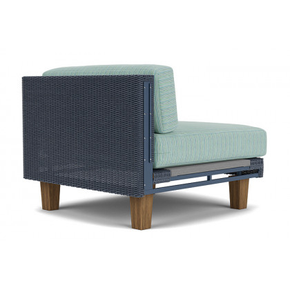 Lloyd Flanders™ Catalina Armless Sectional - Denim Blue