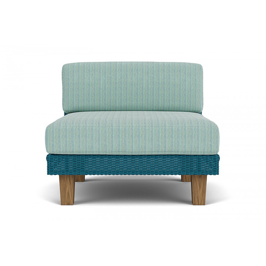 Lloyd Flanders™ Catalina Armless Sectional - Peacock