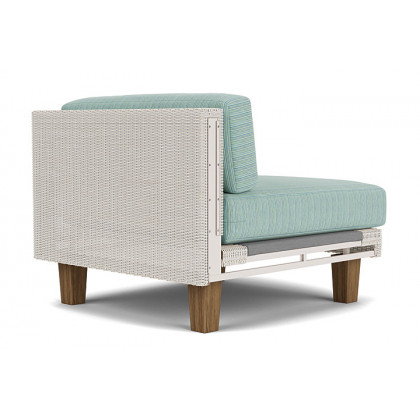 Lloyd Flanders™ Catalina Armless Sectional - Antique White