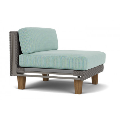 Lloyd Flanders™ Catalina Armless Sectional - Pewter