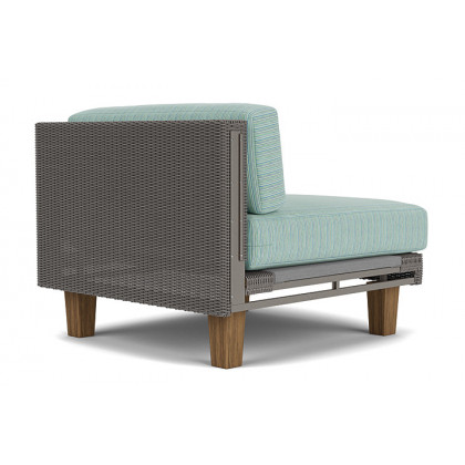 Lloyd Flanders™ Catalina Armless Sectional - Pewter