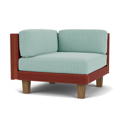 Lloyd Flanders™ Catalina Corner Sectional - Terracotta