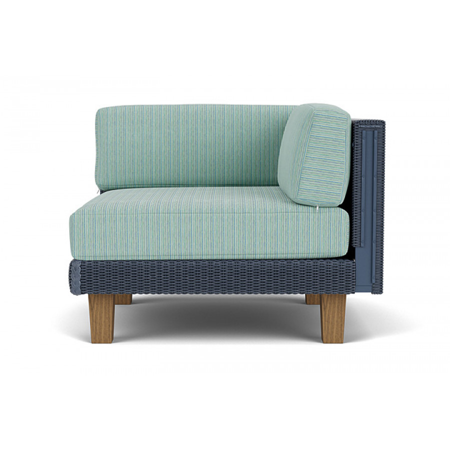Lloyd Flanders™ Catalina Corner Sectional - Denim Blue