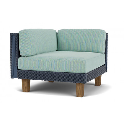 Lloyd Flanders™ Catalina Corner Sectional - Denim Blue