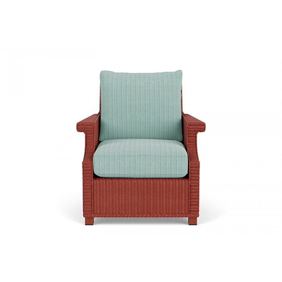 Lloyd Flanders™ Hamptons Lounge Chair - Terracotta