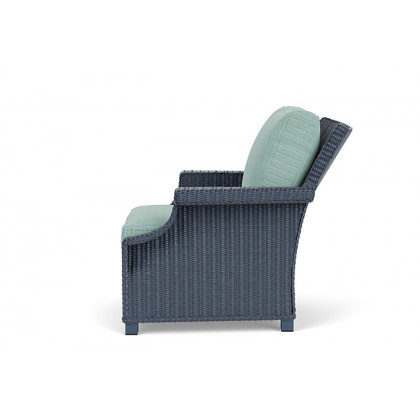 Lloyd Flanders™ Hamptons Lounge Chair - Denim Blue