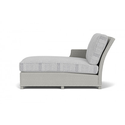Lloyd Flanders™ Hamptons Right Arm Chaise - Platinum