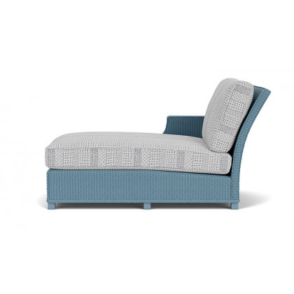 Lloyd Flanders™ Hamptons Right Arm Chaise - Stillwater