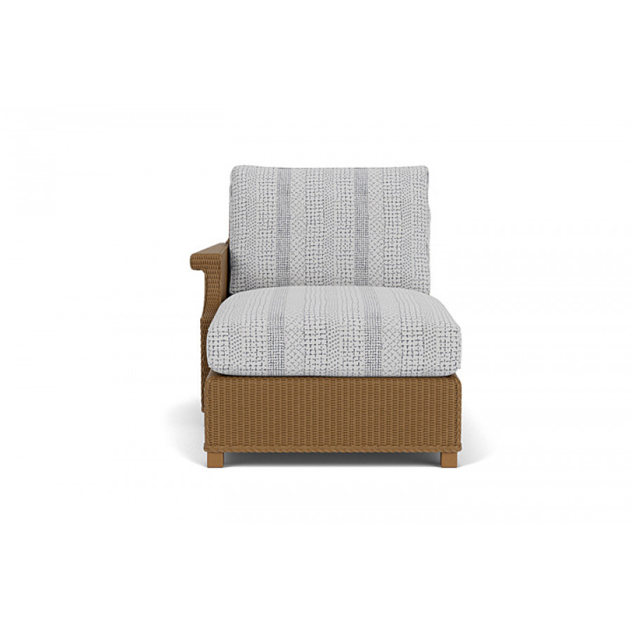 Lloyd Flanders™ Hamptons Right Arm Chaise - Hickory