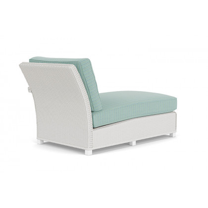 Lloyd Flanders™ Hamptons Left Arm Chaise - Matte White