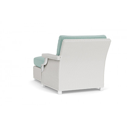 Lloyd Flanders™ Hamptons Left Arm Chaise - Matte White