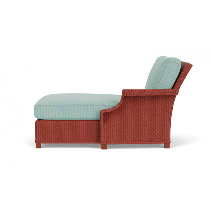 Lloyd Flanders™ Hamptons Left Arm Chaise - Terracotta