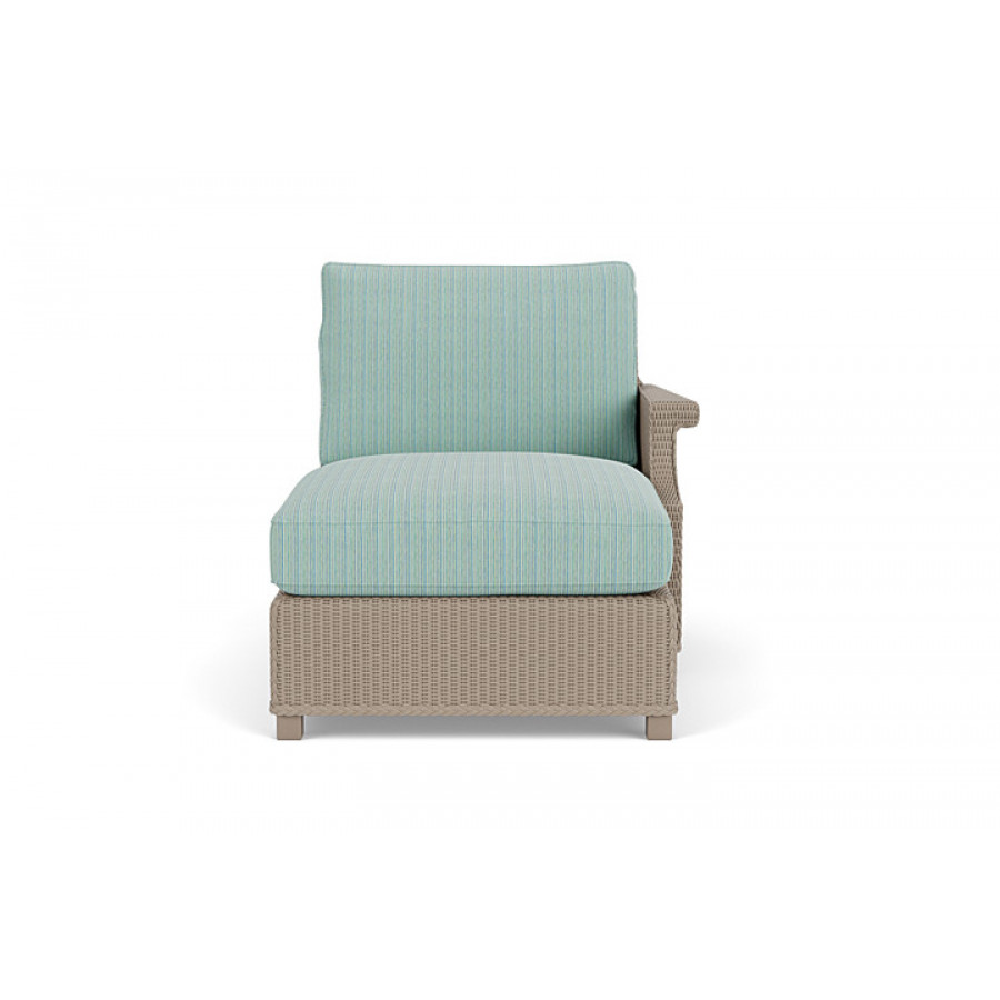 Lloyd Flanders™ Hamptons Left Arm Chaise - French Beige