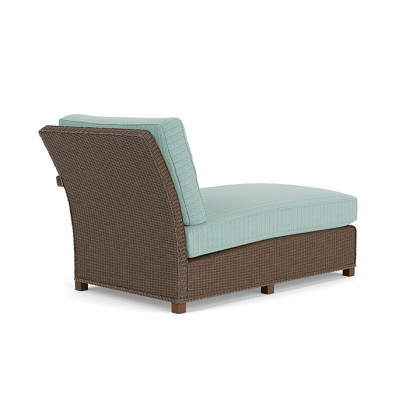 Lloyd Flanders™ Hamptons Left Arm Chaise - Bark