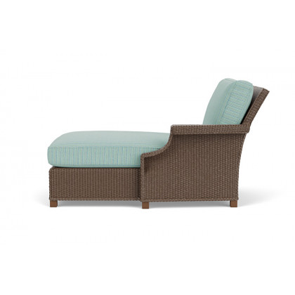 Lloyd Flanders™ Hamptons Left Arm Chaise - Bark