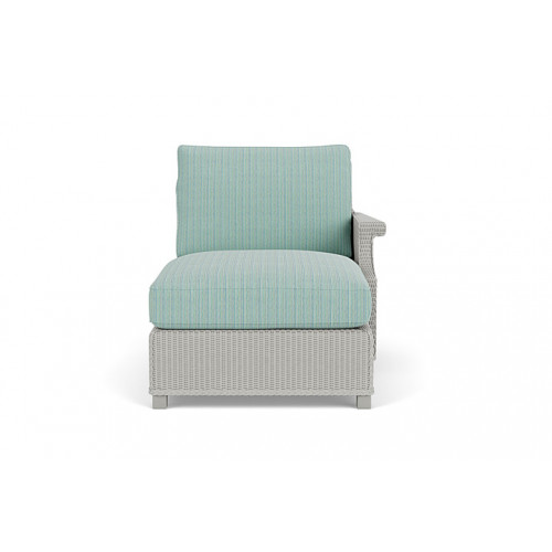 Lloyd Flanders™ Hamptons Left Arm Chaise - Platinum