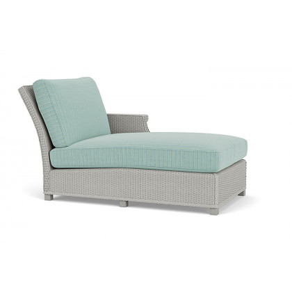 Lloyd Flanders™ Hamptons Left Arm Chaise - Platinum