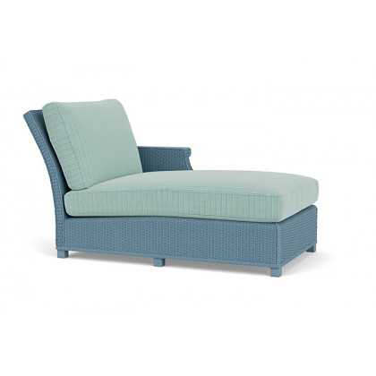 Lloyd Flanders™ Hamptons Left Arm Chaise - Stillwater