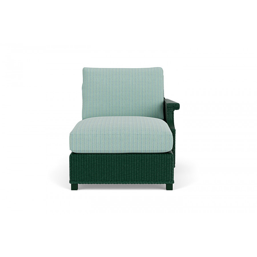 Lloyd Flanders™ Hamptons Left Arm Chaise - Woodland