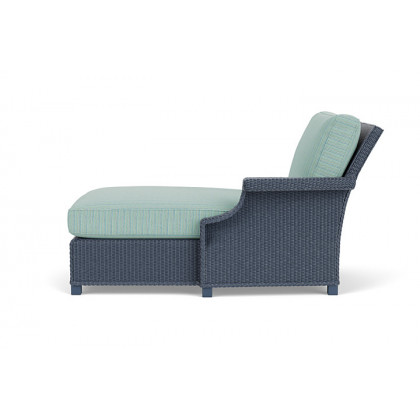 Lloyd Flanders™ Hamptons Left Arm Chaise - Denim Blue