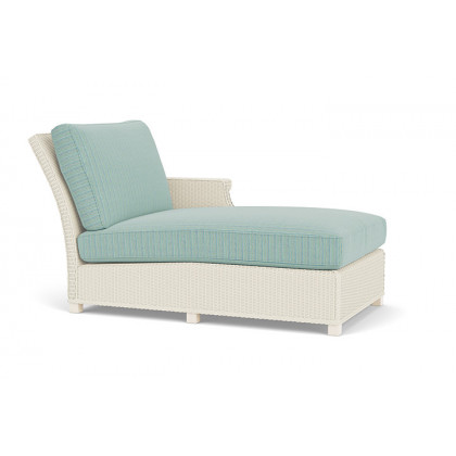 Lloyd Flanders™ Hamptons Left Arm Chaise - Ivory