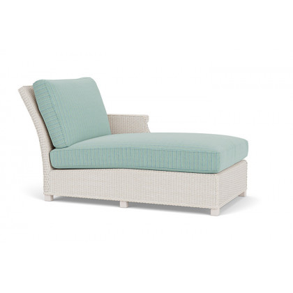 Lloyd Flanders™ Hamptons Left Arm Chaise - Antique White