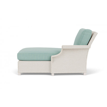 Lloyd Flanders™ Hamptons Left Arm Chaise - Antique White
