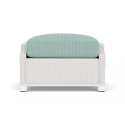 Lloyd Flanders™ Hamptons Ottoman - White