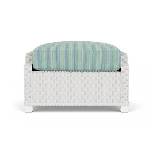 Lloyd Flanders™ Hamptons Ottoman - Matte White