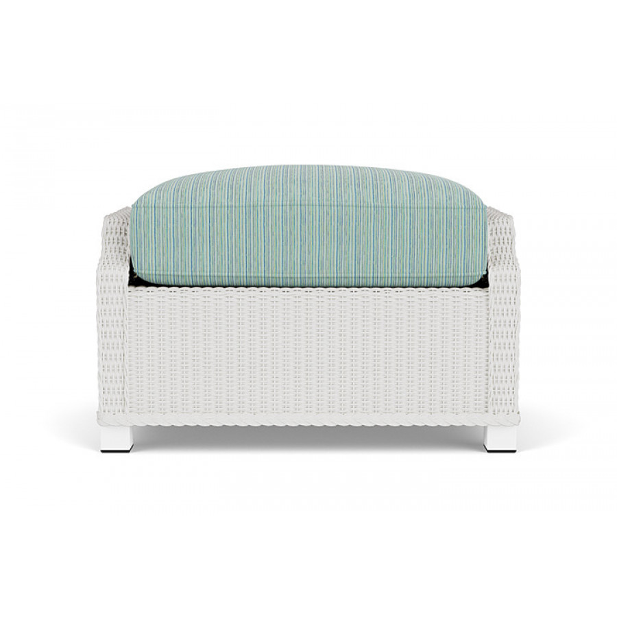 Lloyd Flanders™ Hamptons Ottoman - Matte White