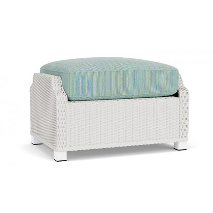 Lloyd Flanders™ Hamptons Ottoman - Matte White