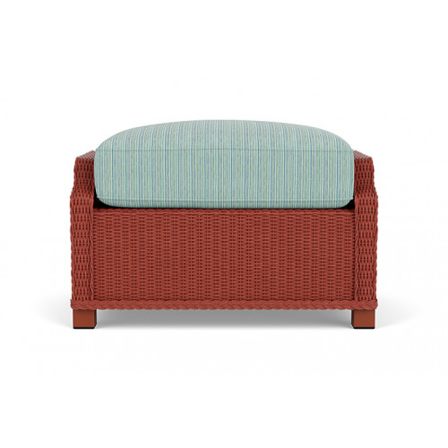 Lloyd Flanders™ Hamptons Ottoman - Terracotta