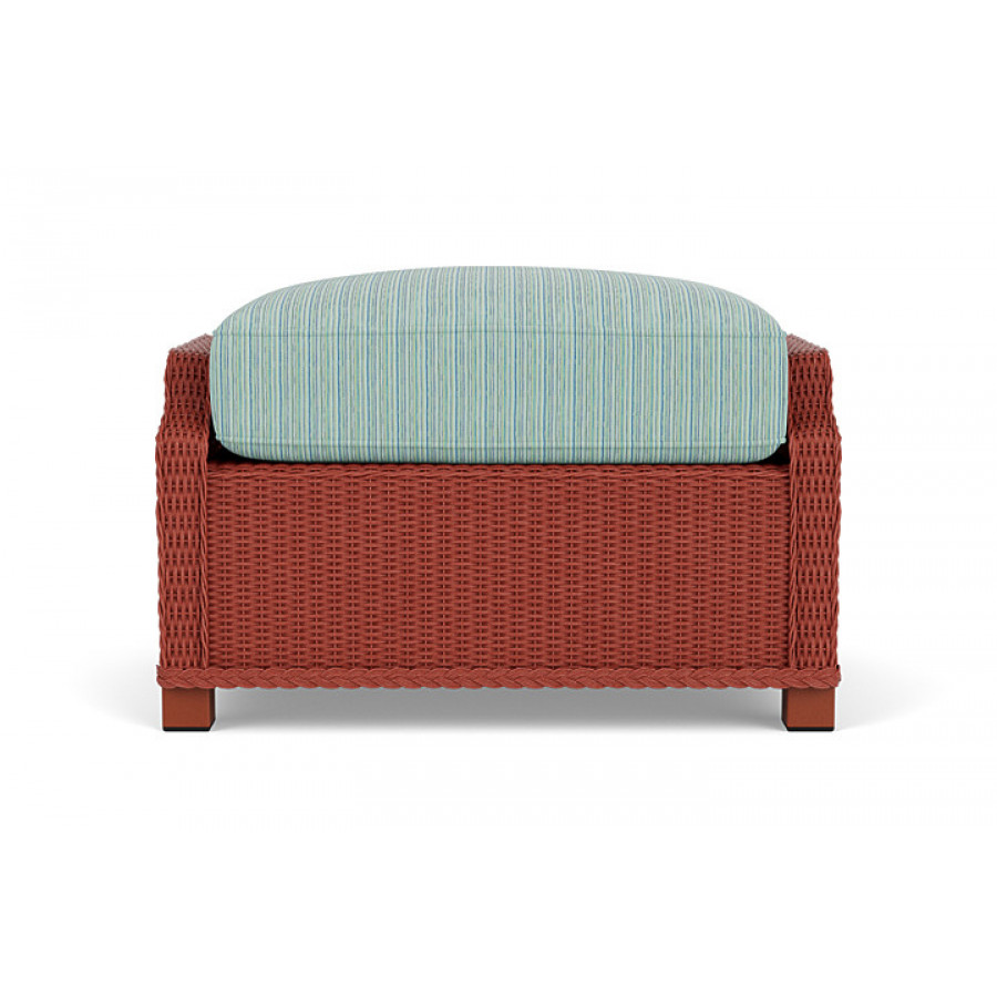 Lloyd Flanders™ Hamptons Ottoman - Terracotta