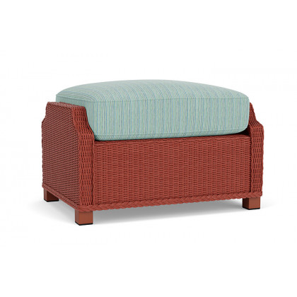 Lloyd Flanders™ Hamptons Ottoman - Terracotta