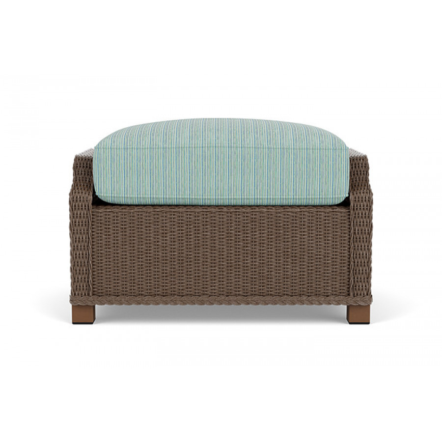Lloyd Flanders™ Hamptons Ottoman - Bark